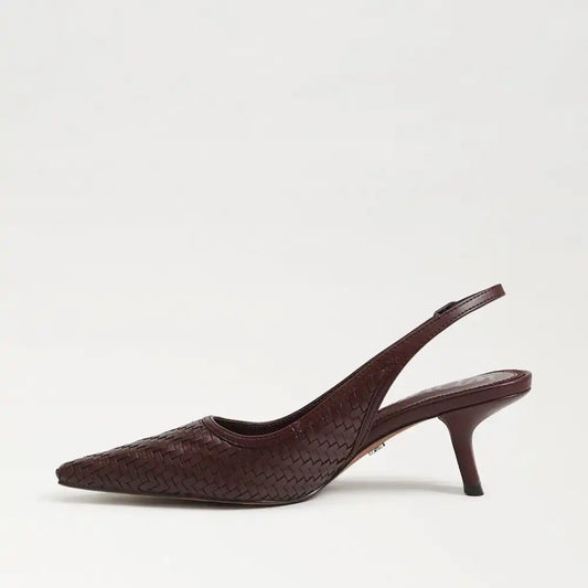 Bianka Weave Slingback Pump