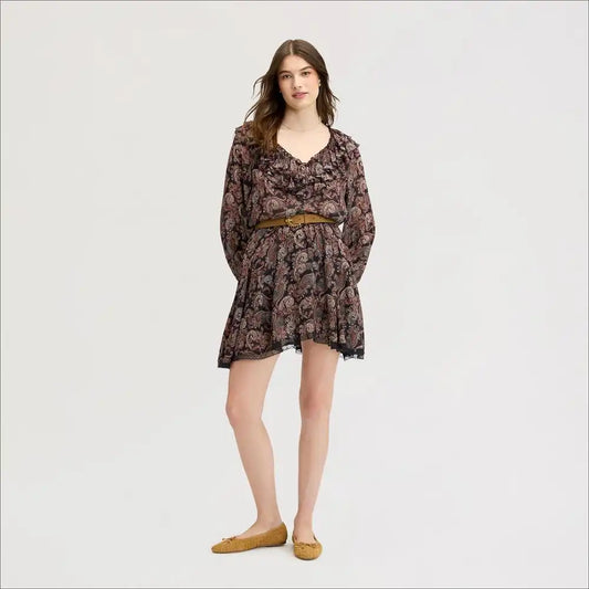 Ruffle Neck Blouse