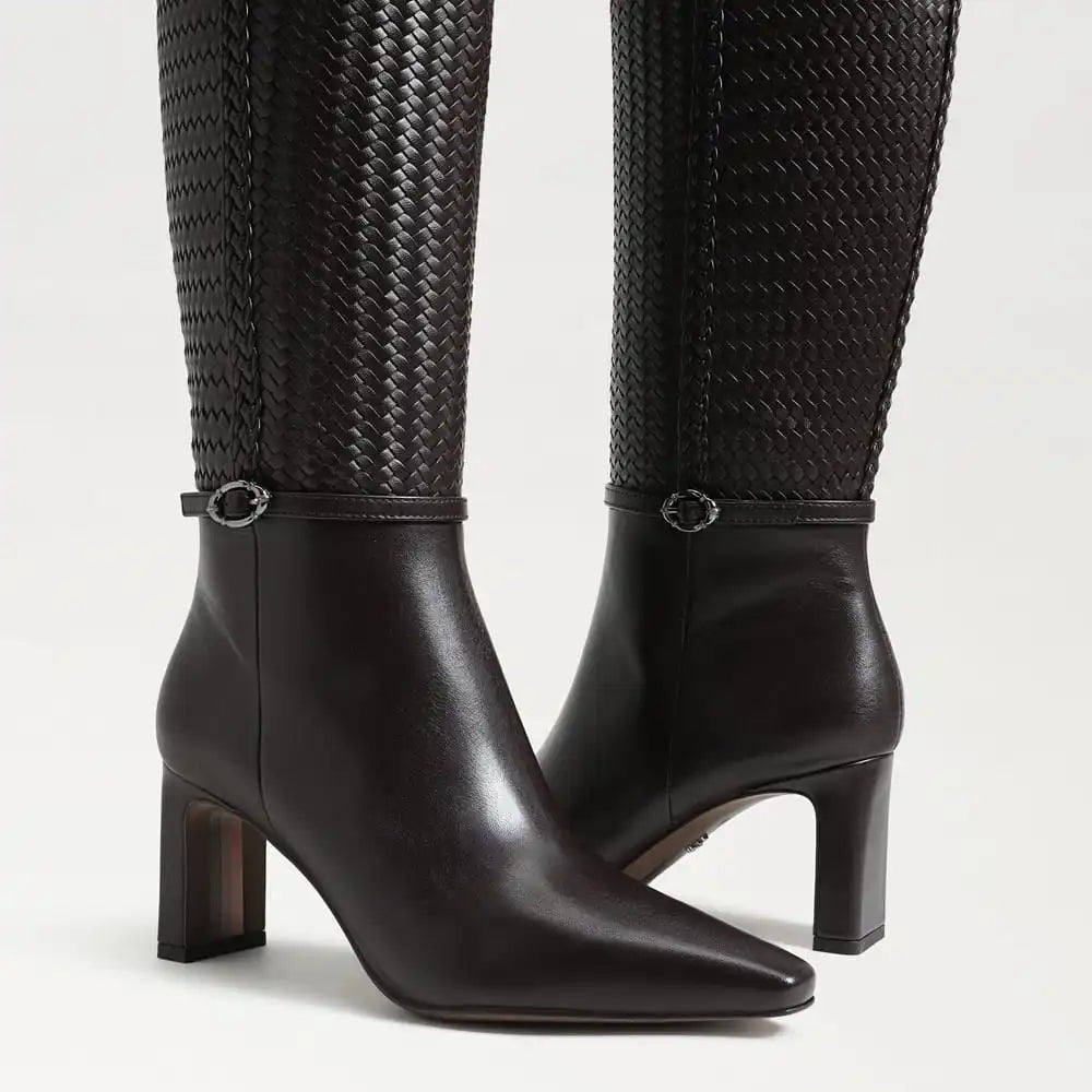 Sylvia Weave Wide Calf Knee High Boot