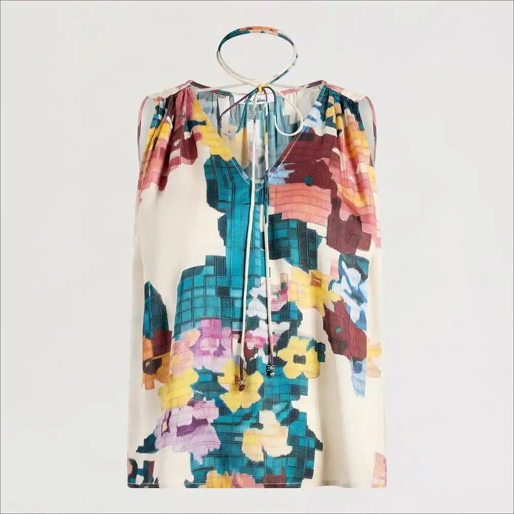 Tie Front Blouse