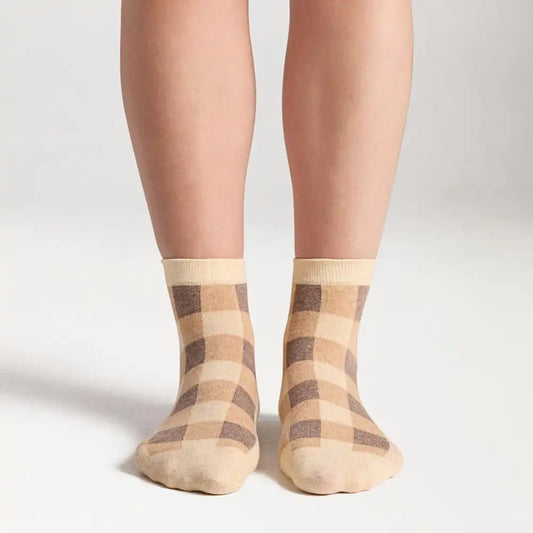 3 Pack Plaid Argyle Socks