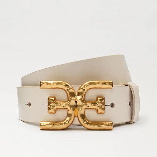 32MM Geo Logo Plaque Belt