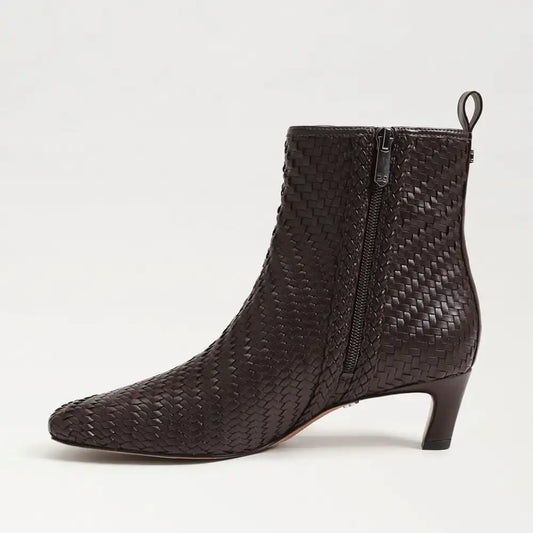 Peony Weave Ankle Boot