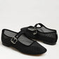 Michaela Mesh Mary Jane Flat