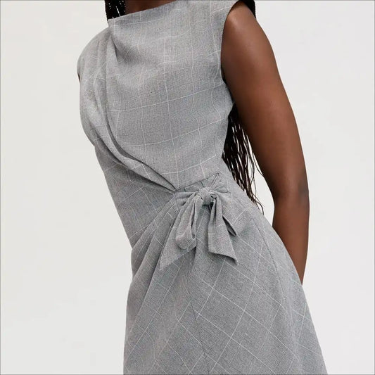 Side Ruched Maxi Dress