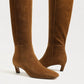 Perla Wide Calf Knee High Boot