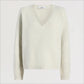 Deep V- Neck Oversized Sweater