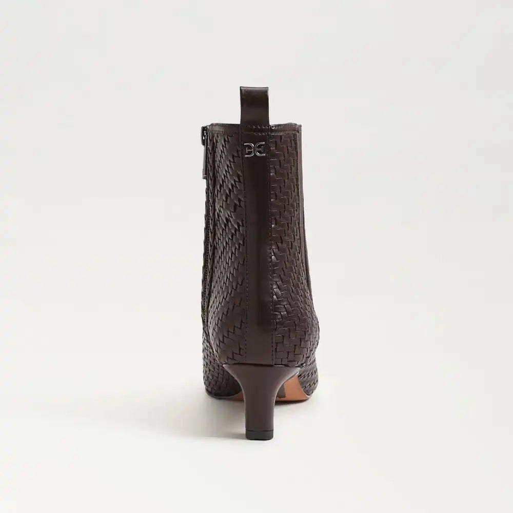 Peony Weave Ankle Boot
