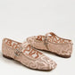 Michaela Mesh Mary Jane Flat