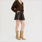 Pull-on Mini Skirt