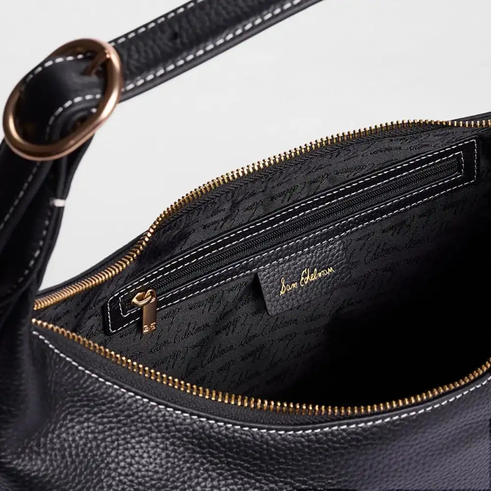 Elaina Top Zip Hobo