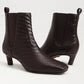 Peony Weave Ankle Boot