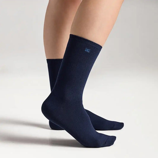 3 Pack Pointelle Argyle Crews