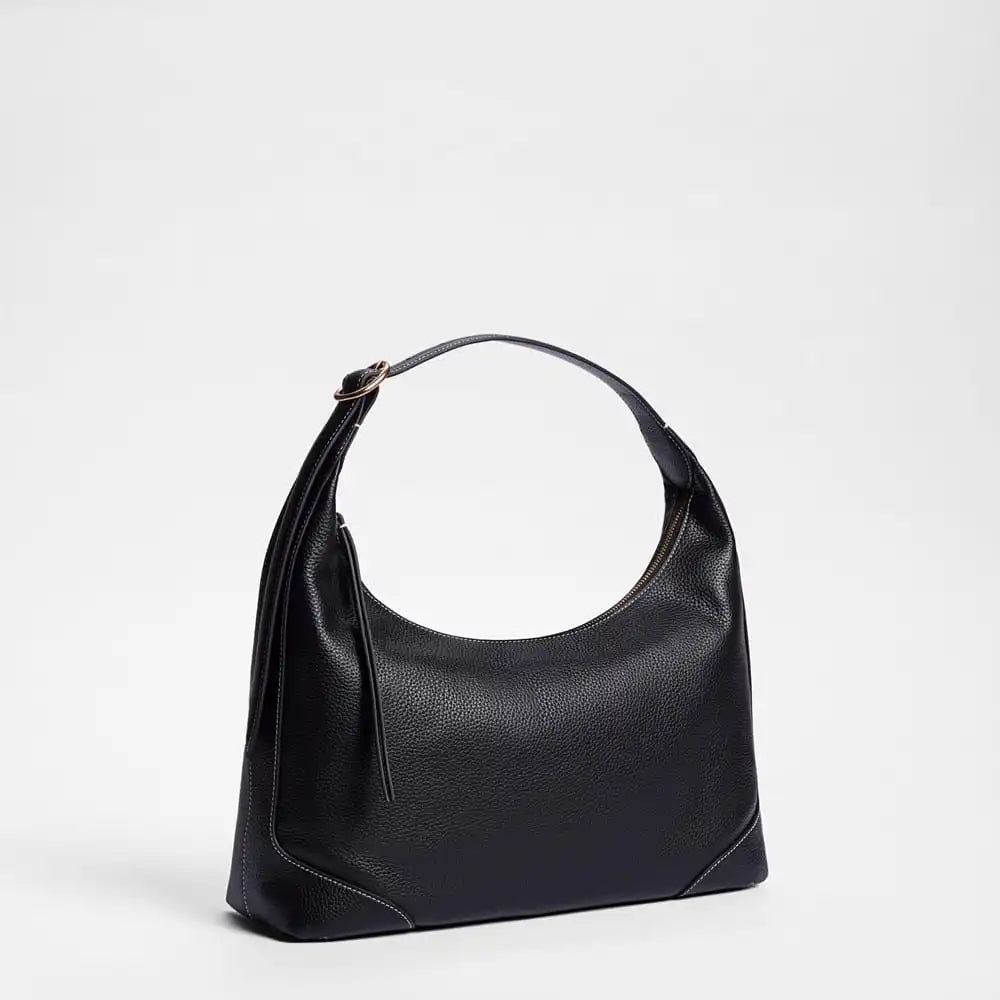 Elaina Top Zip Hobo
