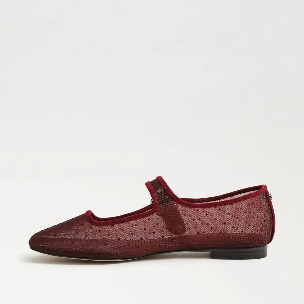 Michaela Mesh Mary Jane Flat