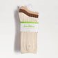 3 Pack Texture Rib Crew