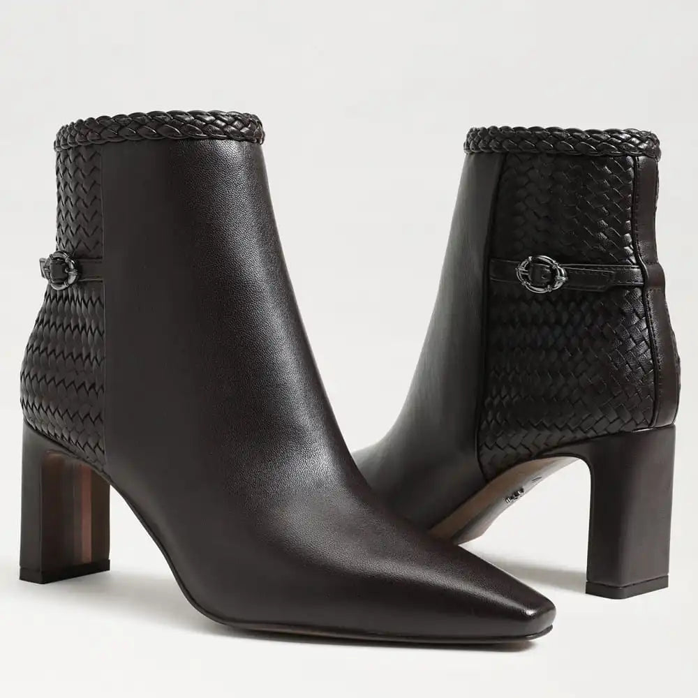 Saige Weave Ankle Boot