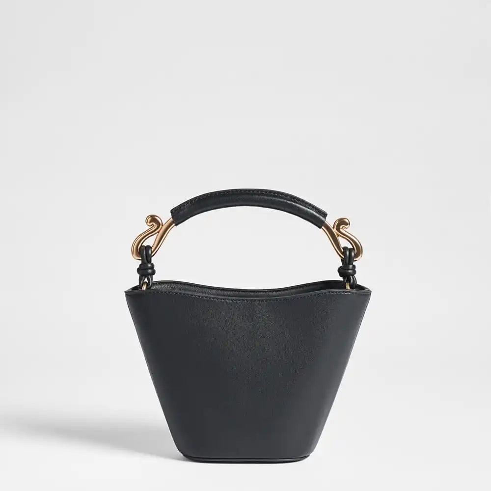 Savannah Metal Bucket Crossbody