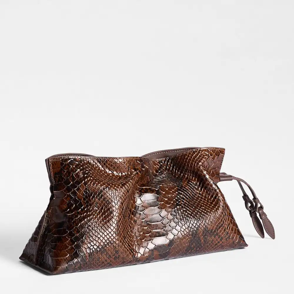 Poppy Oversized Drawstring Clutch