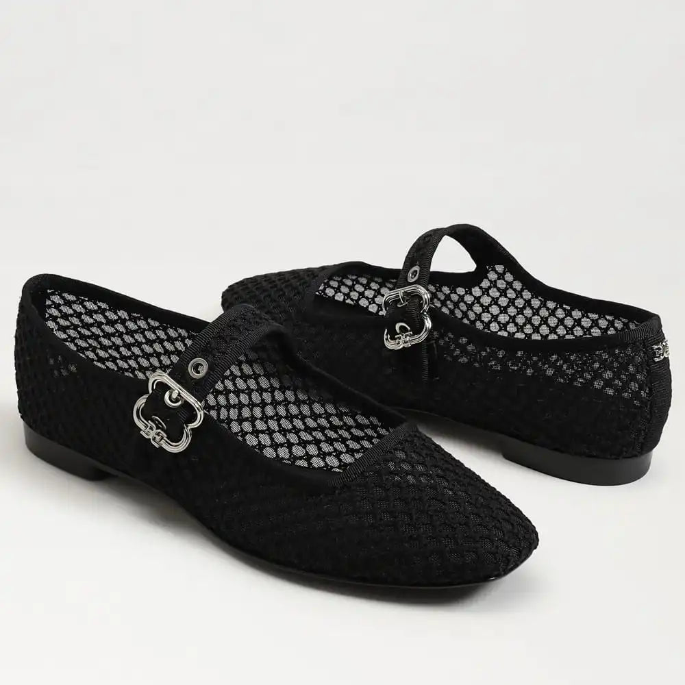 Michaela Mesh Mary Jane Flat