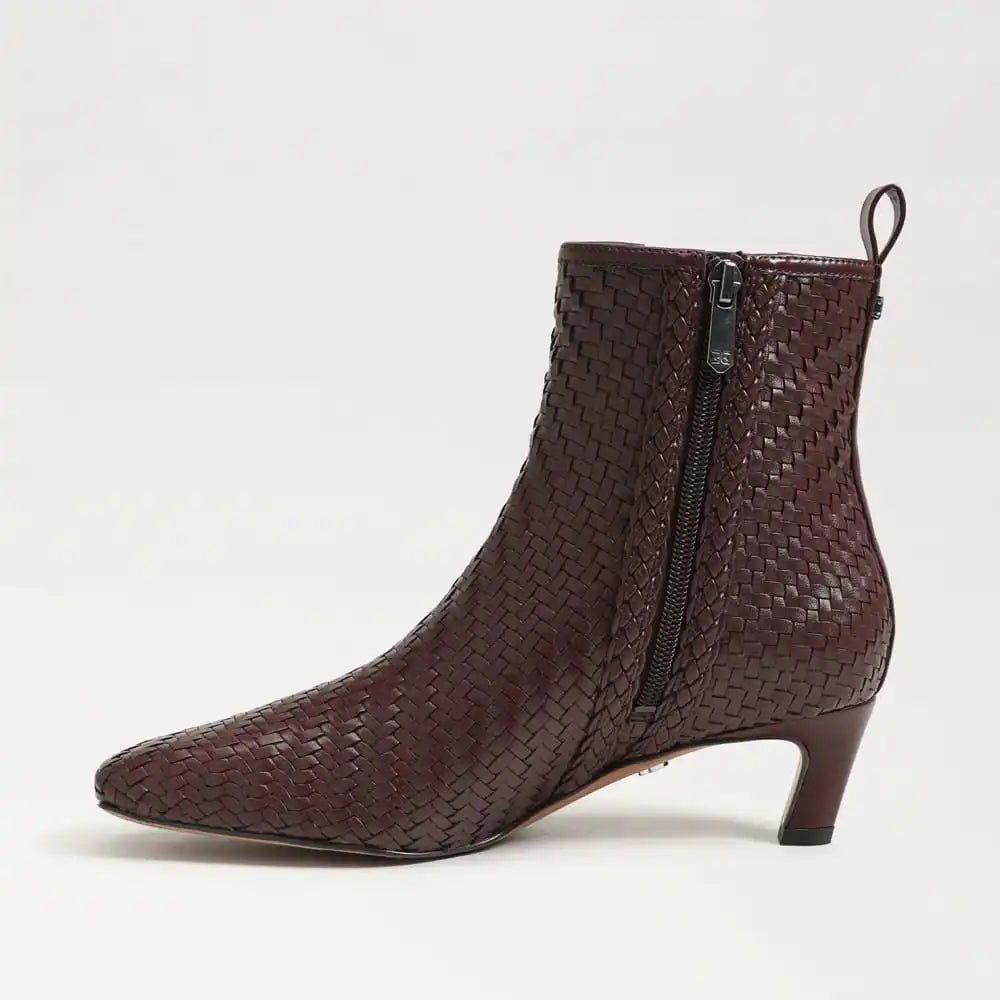 Peony Weave Ankle Boot